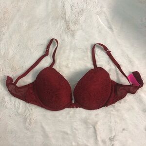 Lasenza Burgundy Bra 32DD